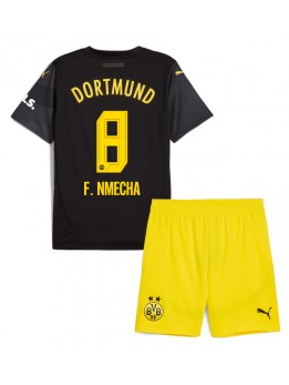 Detské Futbalové oblečenie Borussia Dortmund Felix Nmecha #8 2024-25 Krátky Rukáv - Preč (+ trenírky)